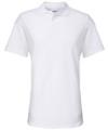 GD35 64800 Softstyle Adult Double Pique Polo Shirt White colour image